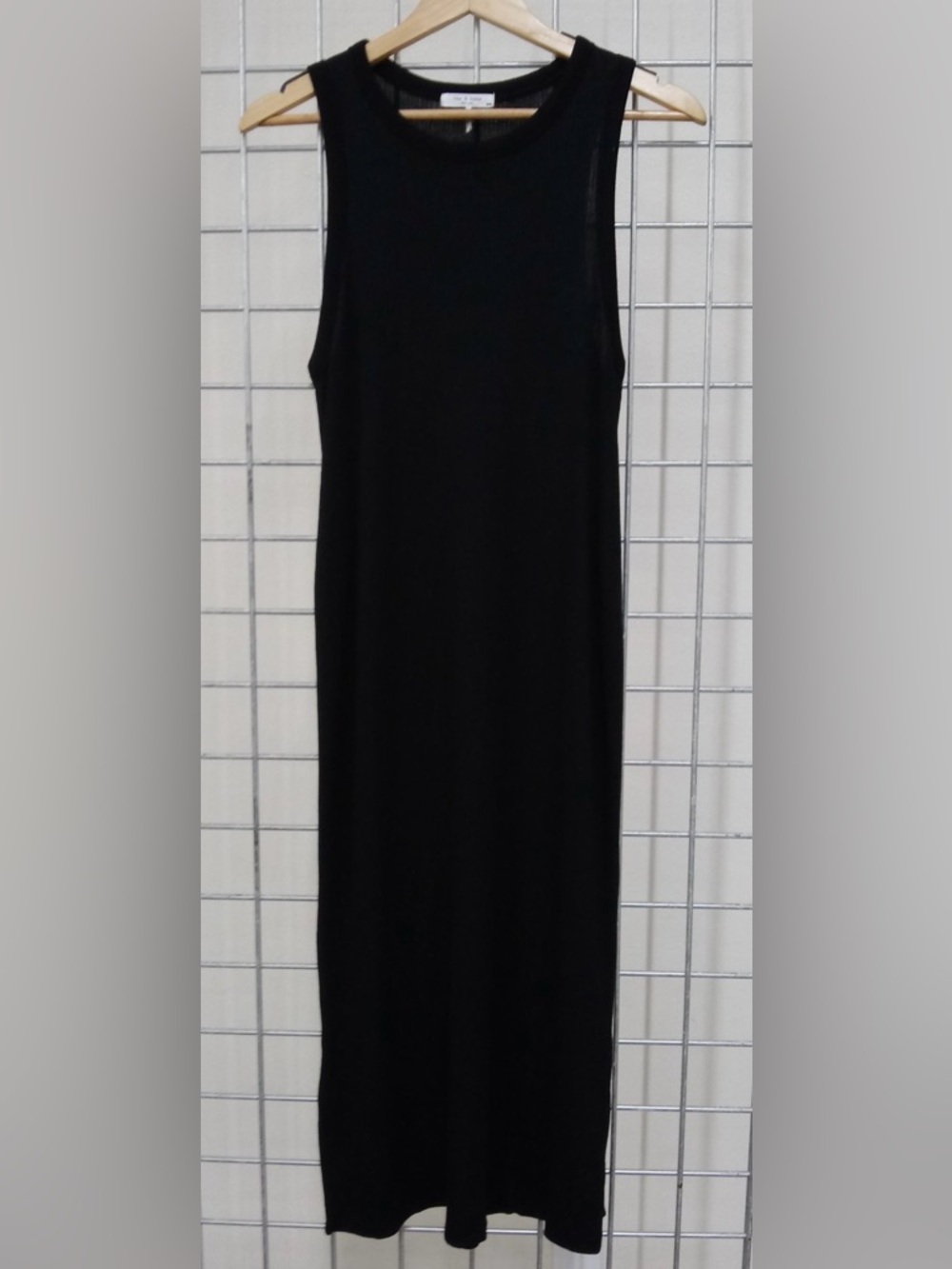rag & bone Black Sleeveless Maxi Dress